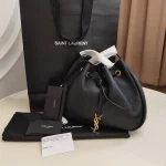 YSL, Paris VII Small Hobo Bag, Small, Black, Very Very Like New - Image 2