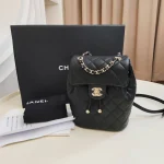 Chanel, 23S Backpack, Small, Black, Very Very Like New - Image 2