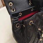 Chanel, 23S Backpack, Small, Black, Very Very Like New - Image 16