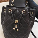 Chanel, 23S Backpack, Small, Black, Very Very Like New - Image 18
