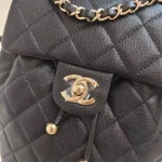 Chanel, 23S Backpack, Small, Black, Very Very Like New - Image 31