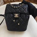 Chanel, 23S Backpack, Small, Black, Very Very Like New - Image 32