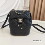 Chanel, 23S Backpack, Small, Black, Very Very Like New - Image 35