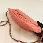 Chanel, Halfmoon Woc Chain Bag, , Pink, Very Very  Good - Image 4