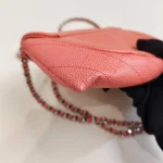 Chanel, Halfmoon Woc Chain Bag, , Pink, Very Very  Good - Image 5