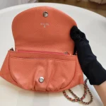 Chanel, Halfmoon Woc Chain Bag, , Pink, Very Very  Good - Image 10