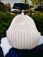Louis Vuitton, LV Vers Beanie, S, Cream, Like New - Image 7