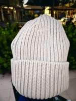 Louis Vuitton, LV Vers Beanie, S, Cream, Like New - Image 14