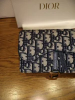 Dior, Saddle Pouch with Belt, , Blue, Very Very  Good - Image 10