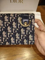 Dior, Saddle Pouch with Belt, , Blue, Very Very  Good - Image 13