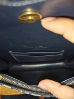 Dior, Saddle Pouch with Belt, , Blue, Very Very  Good - Image 23