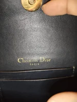 Dior, Saddle Pouch with Belt, , Blue, Very Very  Good - Image 24