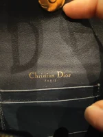 Dior, Saddle Pouch with Belt, , Blue, Very Very  Good - Image 25