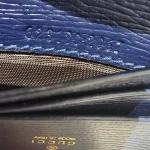 Gucci, Horsebit 1955 Wallet with Chain, , Blue, Very Good - Image 3