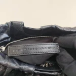 Balenciaga, Crush Small Tote Bag, Small, Black, Very Very Like New - Image 14