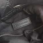 Balenciaga, Crush Small Tote Bag, Small, Black, Very Very Like New - Image 15