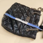 Balenciaga, Crush Small Tote Bag, Small, Black, Very Very Like New - Image 17