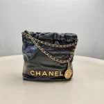 Chanel, 22 Mini Bag, Mini, Black, Very Very  Good - Image 2