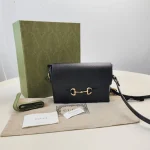 Gucci, Horsebit 1955 Shoulder Bag, , Black, Very Very  Good - Image 2