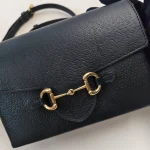 Gucci, Horsebit 1955 Shoulder Bag, , Black, Very Very  Good - Image 4