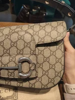 Gucci, Horsebit 1955 Shoulder Bag, , Brown, Kept Unused - Image 7