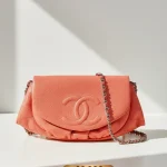 Chanel, Halfmoon Woc Chain Bag, , Pink, Very Very  Good