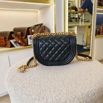 Chanel, Boy Chanel Messenger Bag,  8", Black, Very Very  Good - Image 18