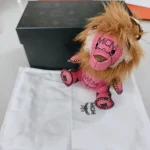 MCM, Charm Bag, Mini, Pink, Very Good - Image 2