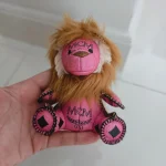 MCM, Charm Bag, Mini, Pink, Very Good - Image 3