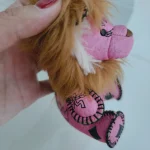 MCM, Charm Bag, Mini, Pink, Very Good - Image 10
