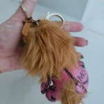 MCM, Charm Bag, Mini, Pink, Very Good - Image 14
