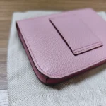 Hermes, Constance Slim Wallet, , Pink, Very Very  Good - Image 9