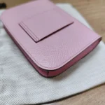 Hermes, Constance Slim Wallet, , Pink, Very Very  Good - Image 10