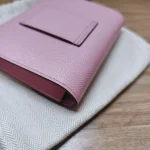 Hermes, Constance Slim Wallet, , Pink, Very Very  Good - Image 11
