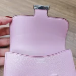 Hermes, Constance Slim Wallet, , Pink, Very Very  Good - Image 14