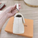 Louis Vuitton, Nano Madeleine Monogram Empreinte, Nano, White, Very Very  Good - Image 8