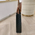 Celine, Small Vertical Cabas Bag, Small, Brown, Very Like New - Image 6