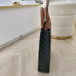 Celine, Small Vertical Cabas Bag, Small, Brown, Very Like New - Image 8