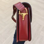 Gucci, Horsebit 1955 Shoulder Bag, , Red, Very Good - Image 4