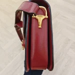 Gucci, Horsebit 1955 Shoulder Bag, , Red, Very Good - Image 6
