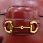 Gucci, Horsebit 1955 Shoulder Bag, , Red, Very Good - Image 9