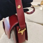 Gucci, Horsebit 1955 Shoulder Bag, , Red, Very Good - Image 20