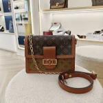 Louis Vuitton, Dauphine, MM, Brown, Very Very  Good - Image 2