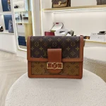 Louis Vuitton, Dauphine, MM, Brown, Very Very  Good - Image 3