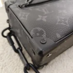 Louis Vuitton, Mini Soft Trunk, Mini, Black, Like New - Image 4