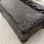 Louis Vuitton, Mini Soft Trunk, Mini, Black, Like New - Image 5