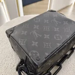 Louis Vuitton, Mini Soft Trunk, Mini, Black, Like New - Image 10