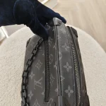 Louis Vuitton, Mini Soft Trunk, Mini, Black, Like New - Image 13