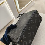 Louis Vuitton, Mini Soft Trunk, Mini, Black, Like New - Image 14