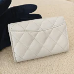 Chanel, Classic Flap Card Holder, , Gray, Very Very  Good - Image 3